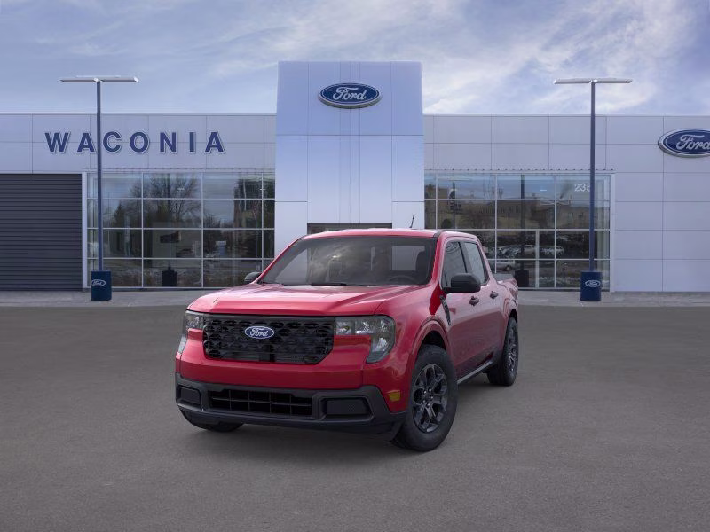 2026 Ruby Red Metallic Tinted Clearcoat Ford Maverick XLT AWD Truck