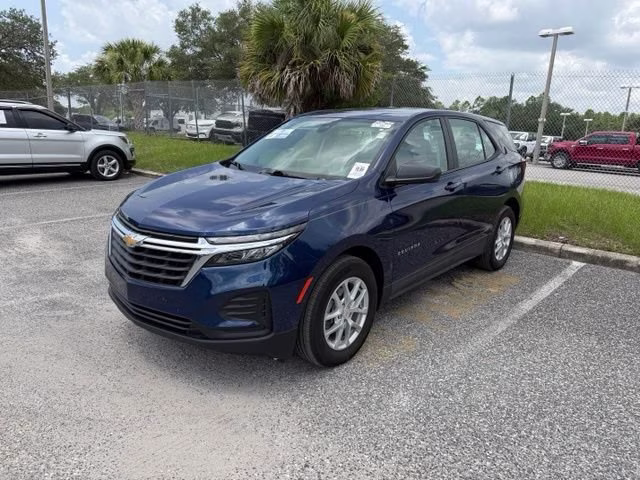 2023 Blue Glow Metallic Chevrolet Equinox LS FWD SUV