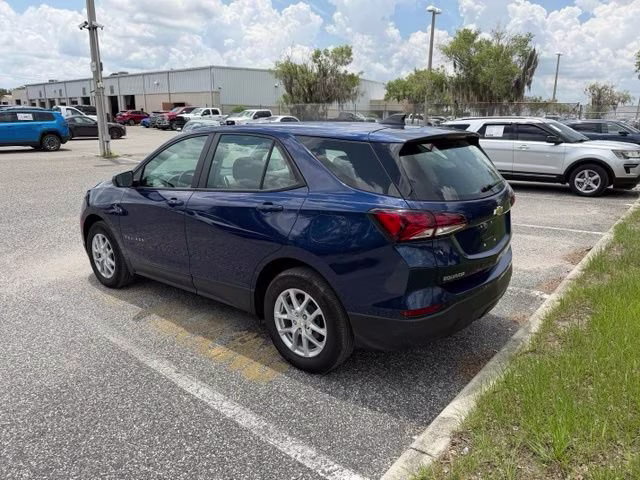 2023 Blue Glow Metallic Chevrolet Equinox LS FWD SUV