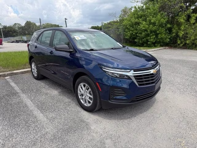 2023 Blue Glow Metallic Chevrolet Equinox LS FWD SUV