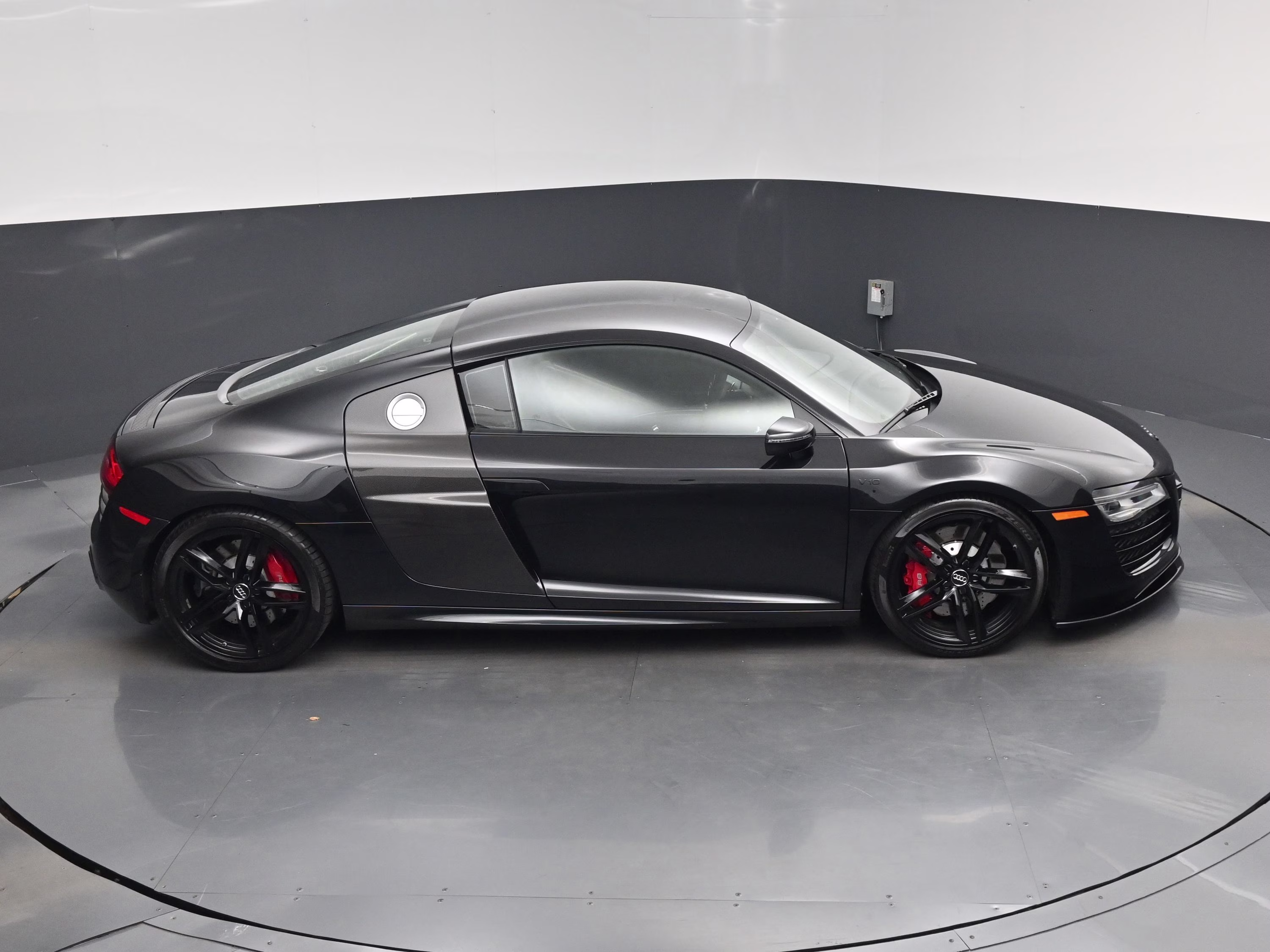 2015 Black Audi R8 5.2 AWD Coupe