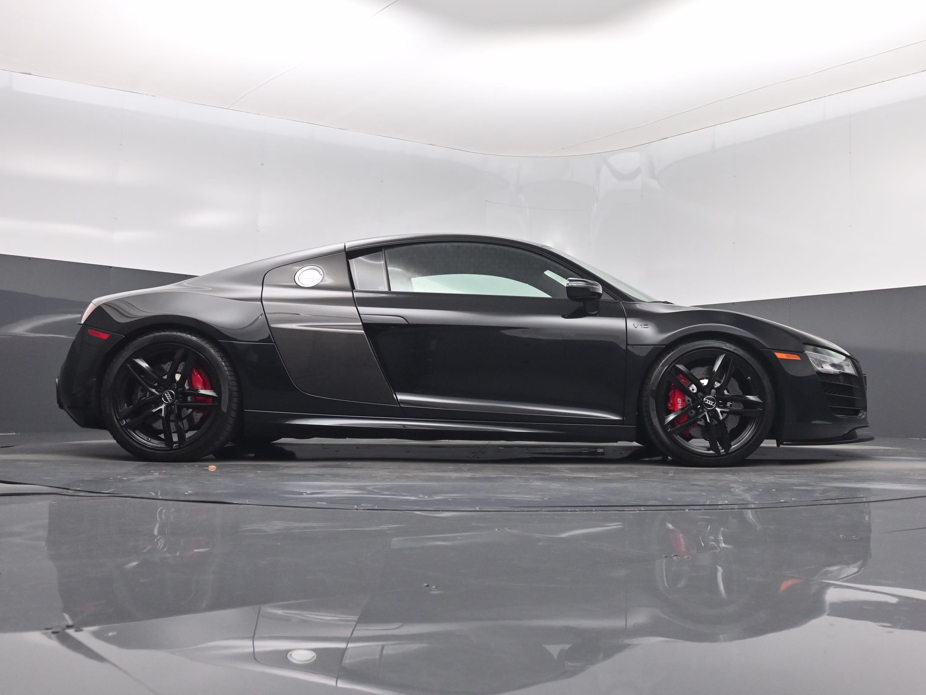 2015 Black Audi R8 5.2 AWD Coupe