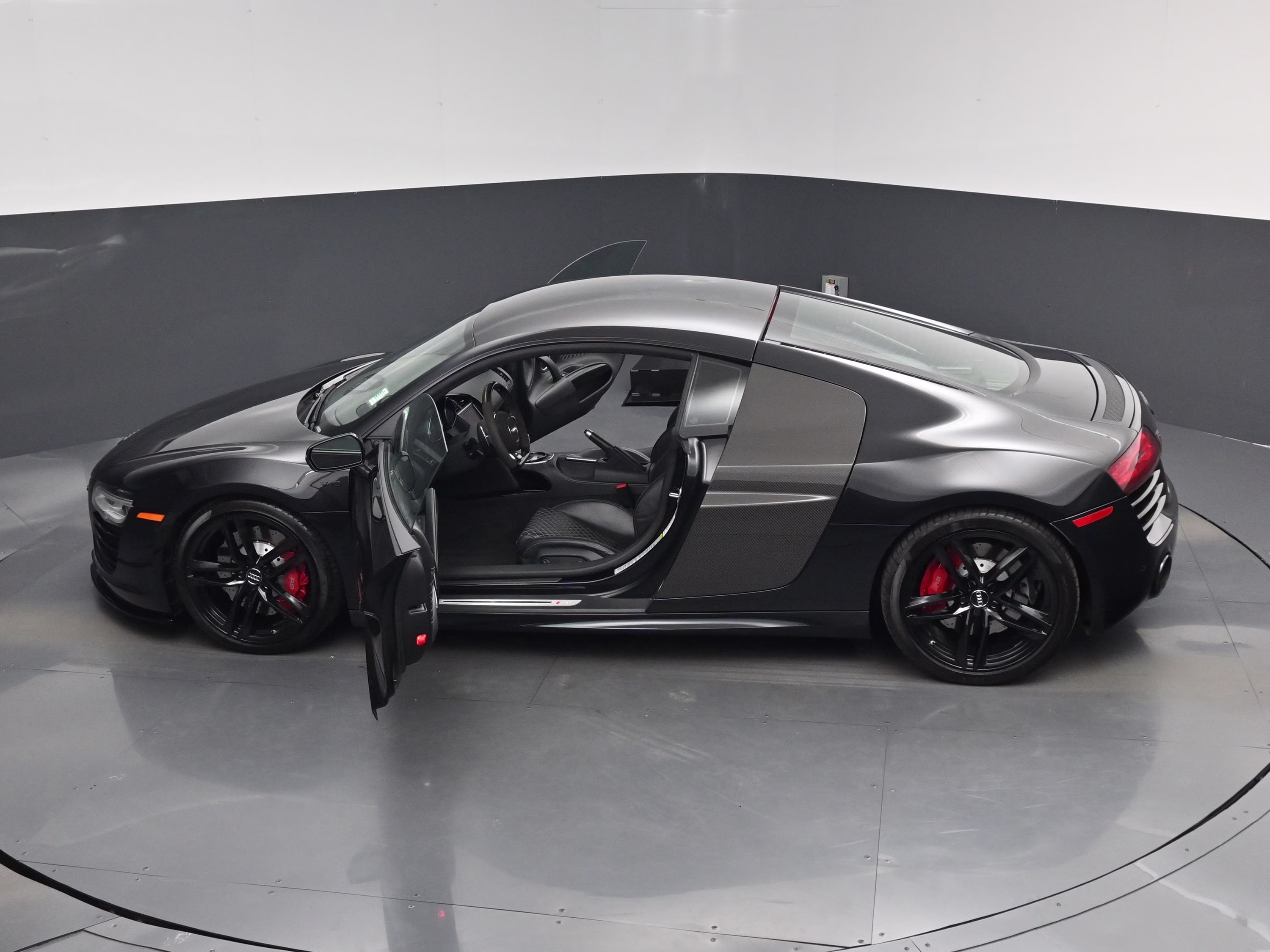 2015 Black Audi R8 5.2 AWD Coupe