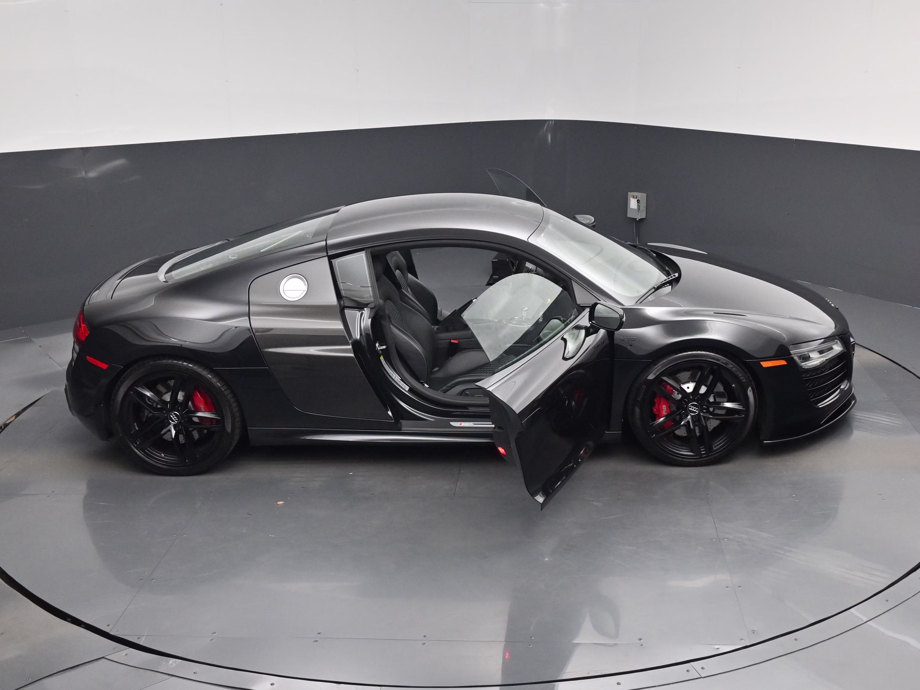 2015 Black Audi R8 5.2 AWD Coupe