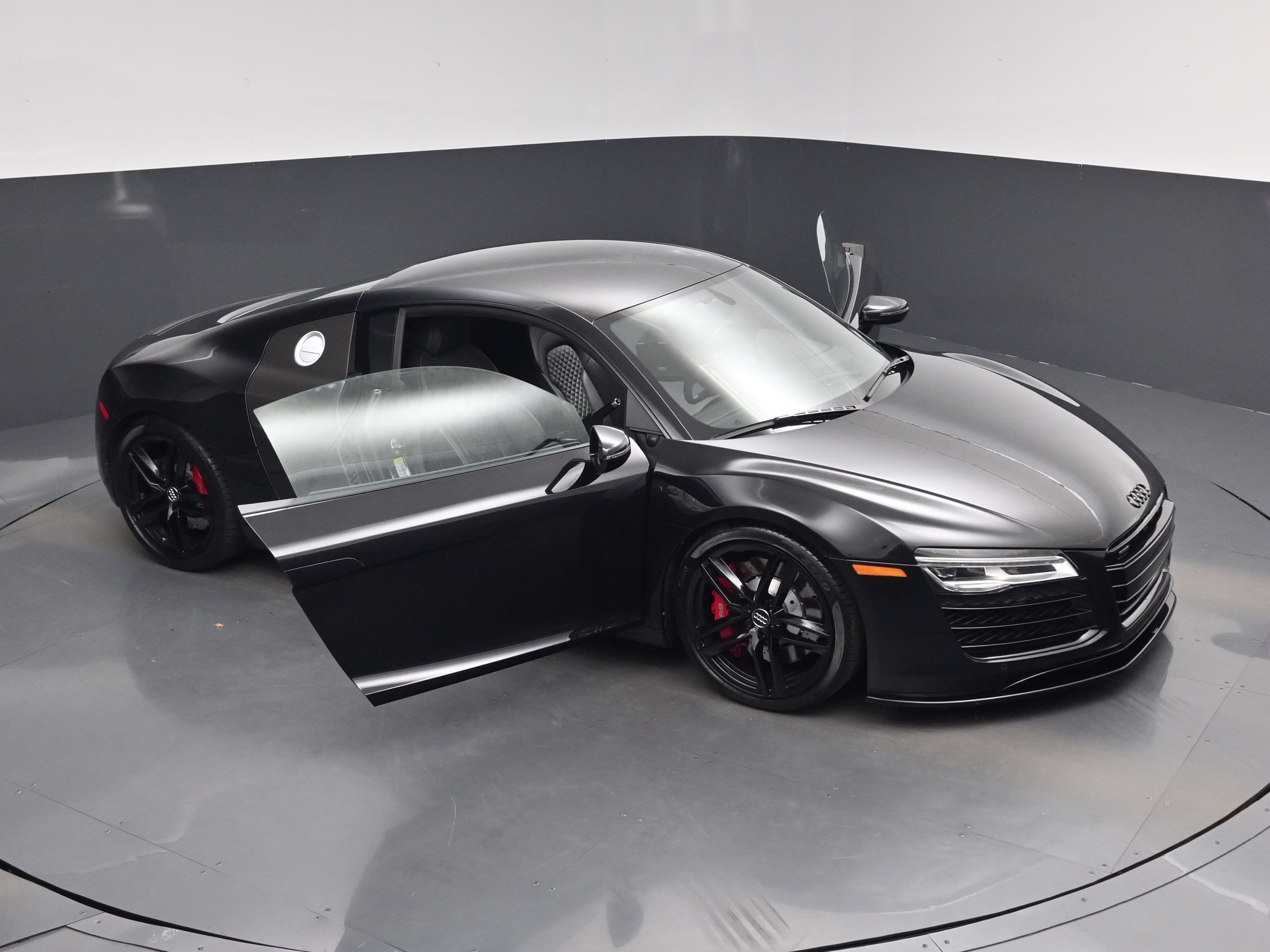 2015 Black Audi R8 5.2 AWD Coupe