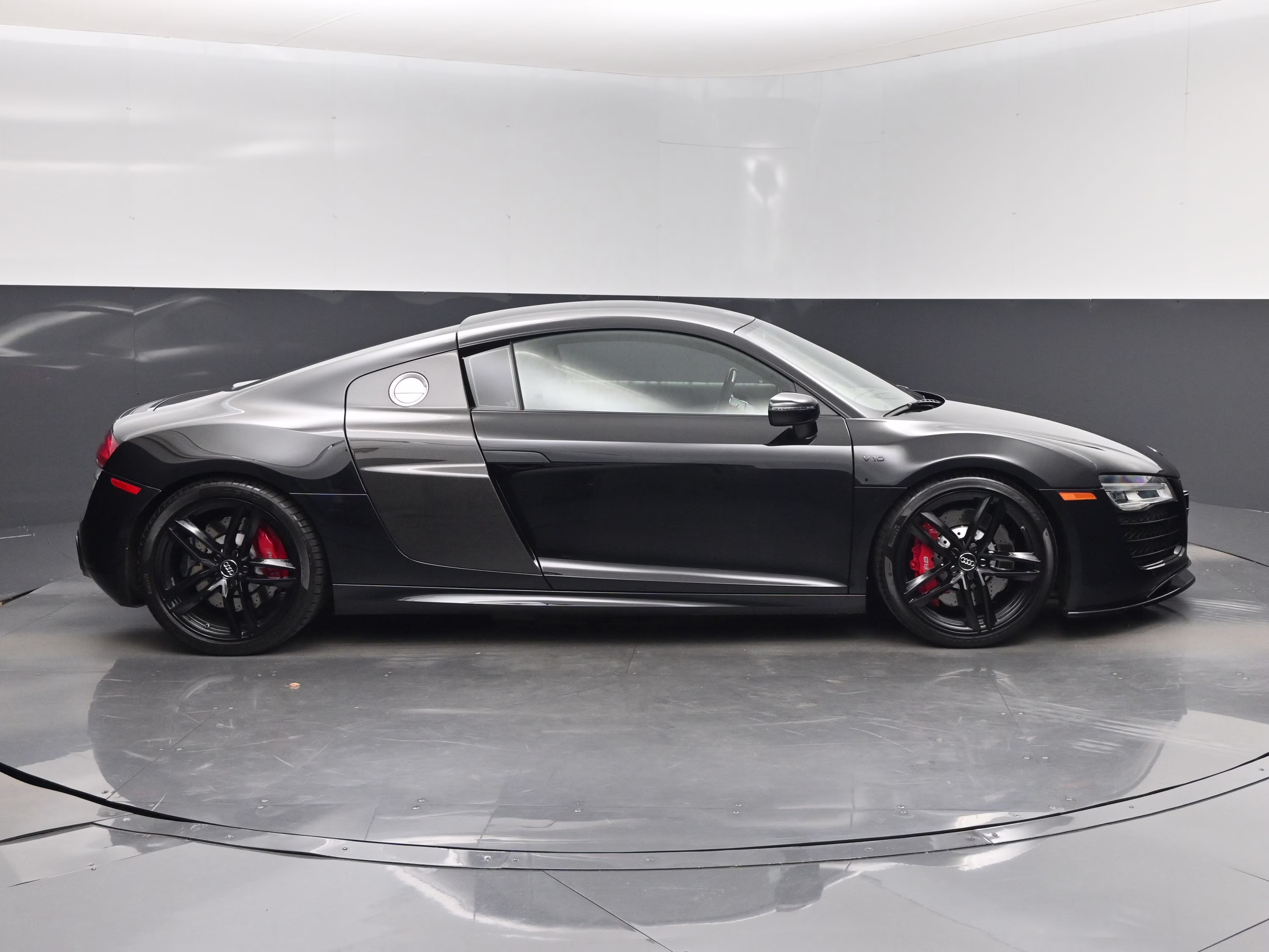 2015 Black Audi R8 5.2 AWD Coupe