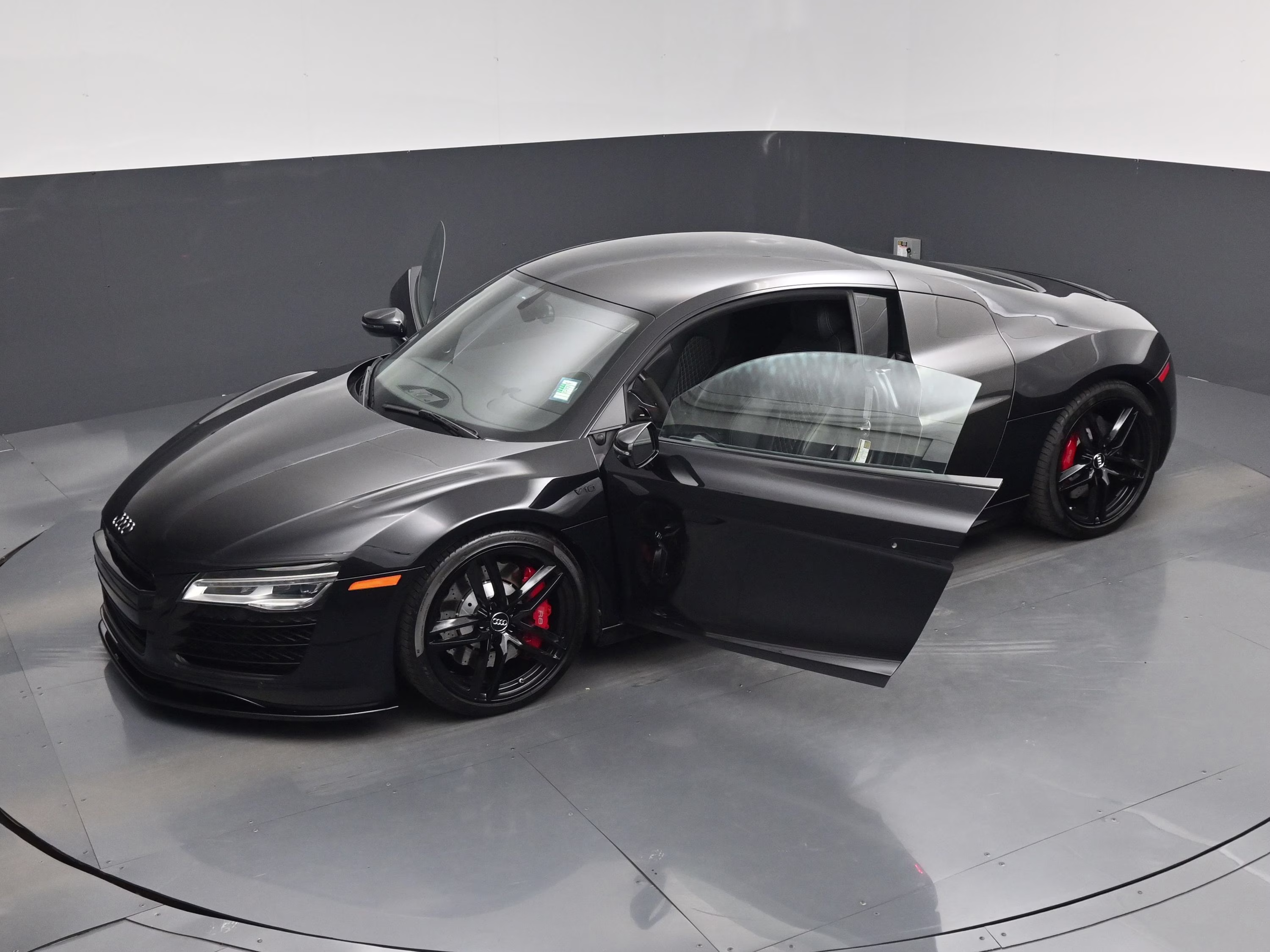 2015 Black Audi R8 5.2 AWD Coupe
