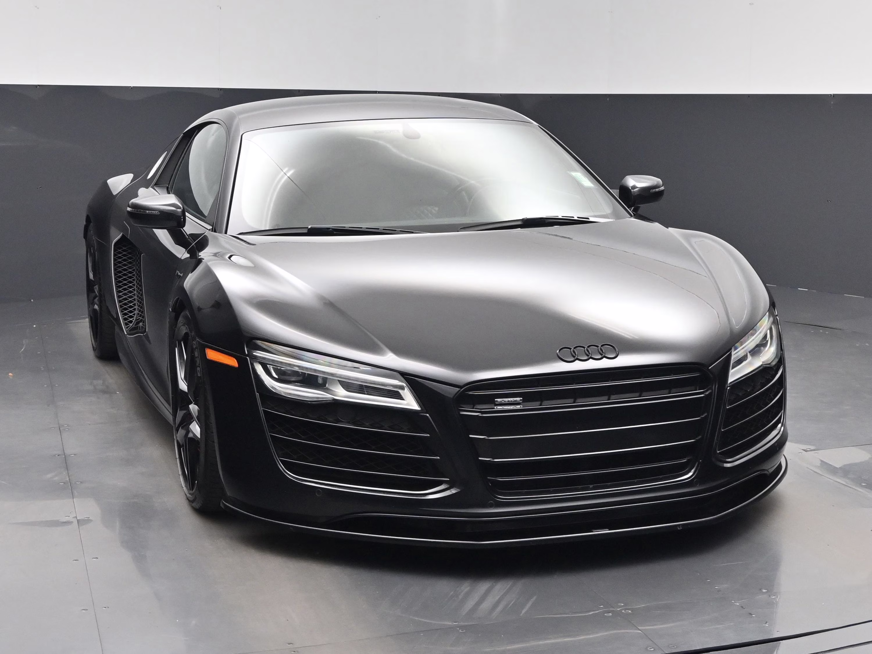 2015 Black Audi R8 5.2 AWD Coupe