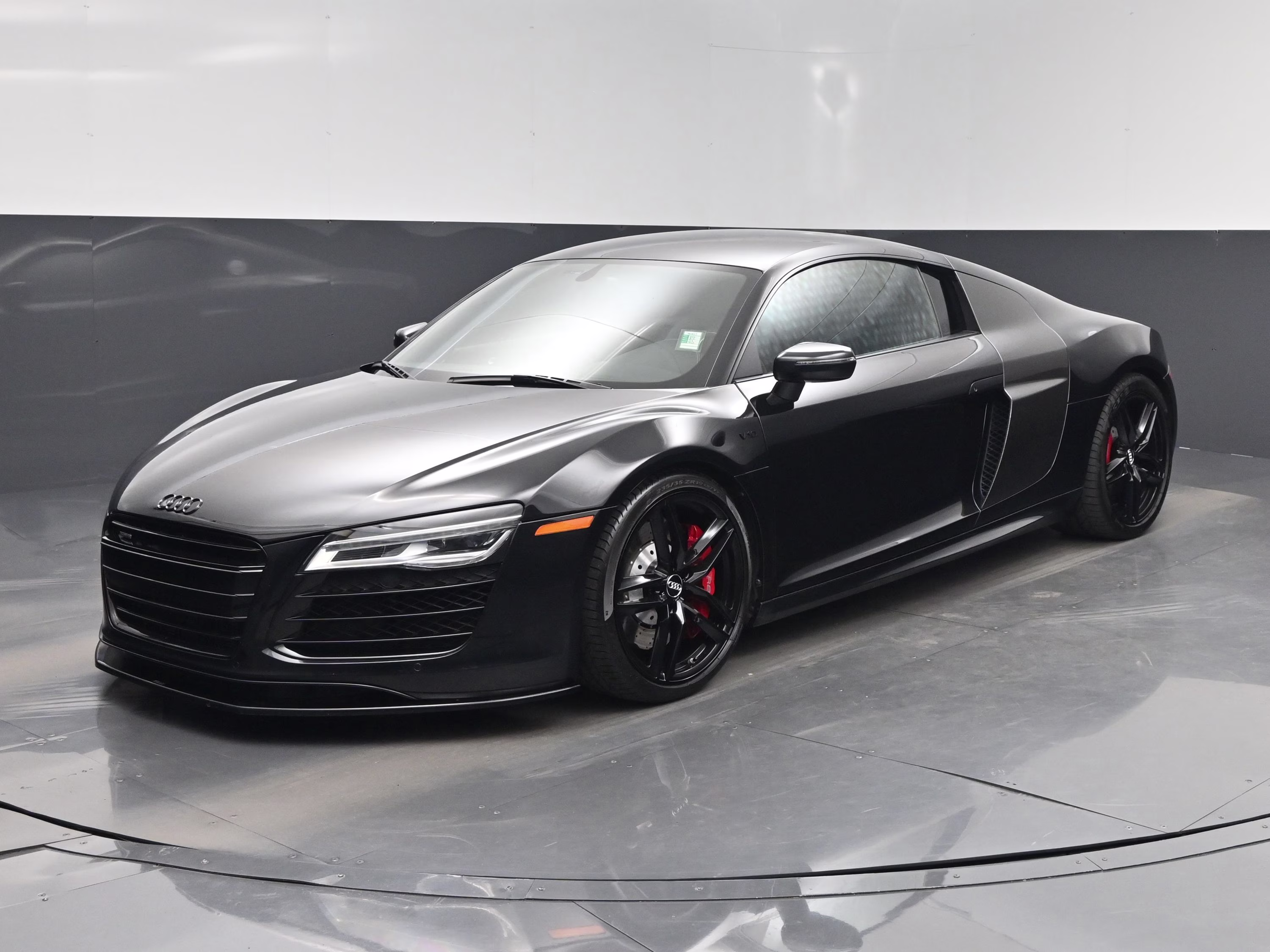2015 Black Audi R8 5.2 AWD Coupe
