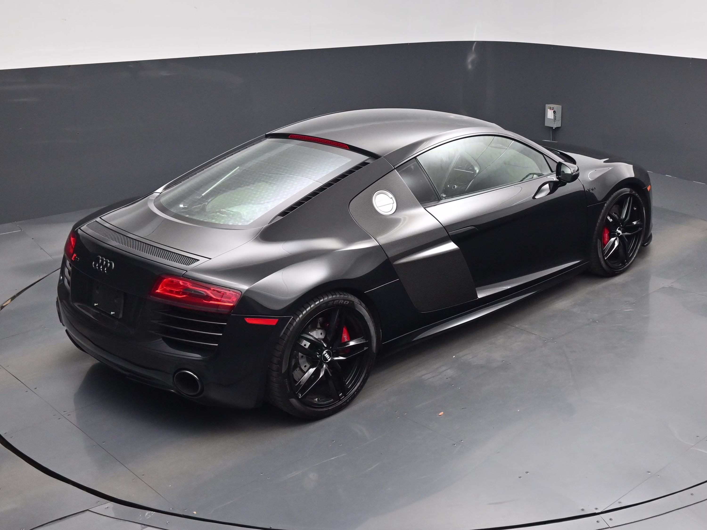 2015 Black Audi R8 5.2 AWD Coupe