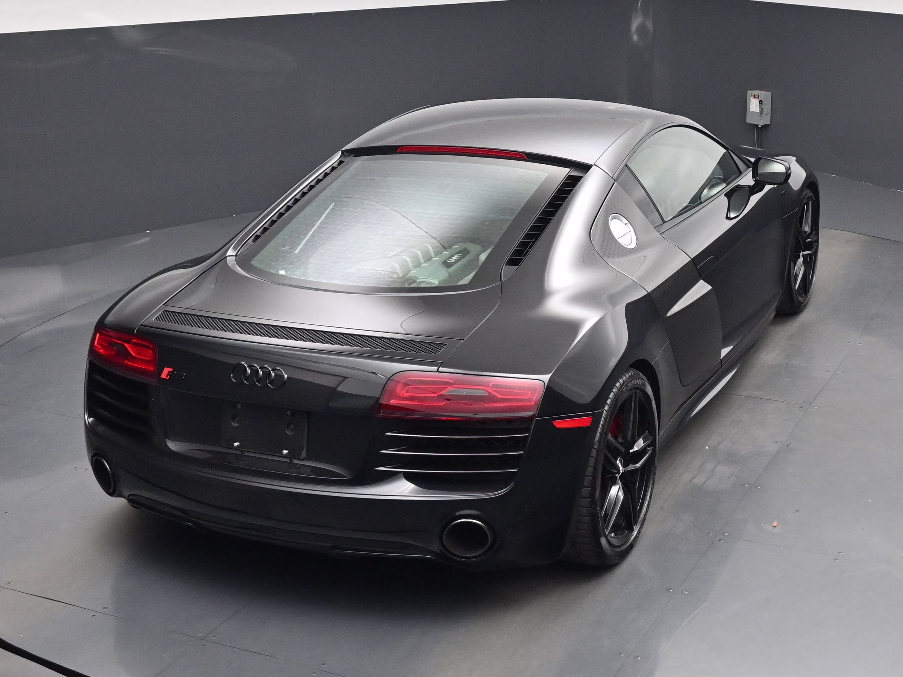 2015 Black Audi R8 5.2 AWD Coupe