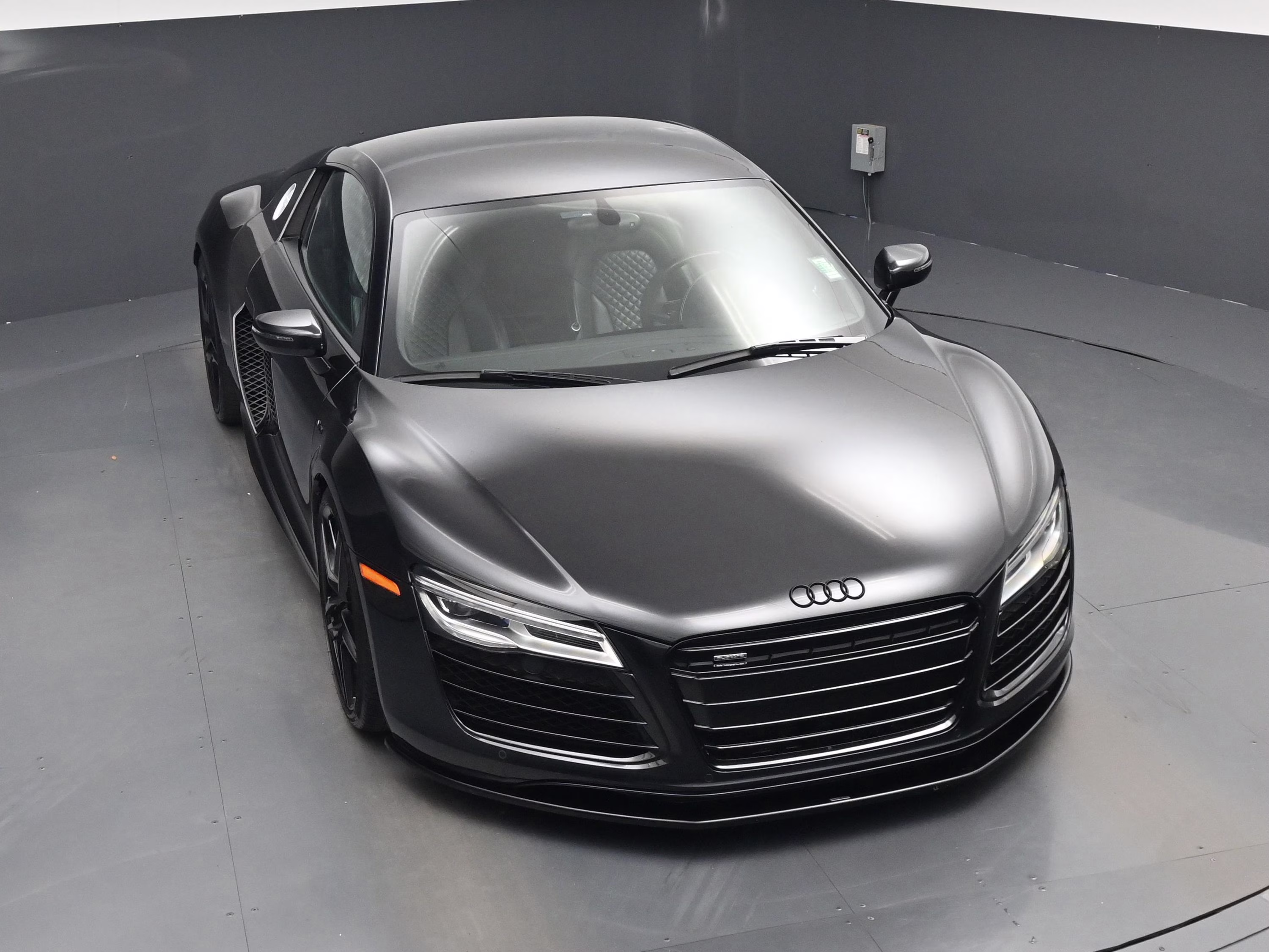 2015 Black Audi R8 5.2 AWD Coupe