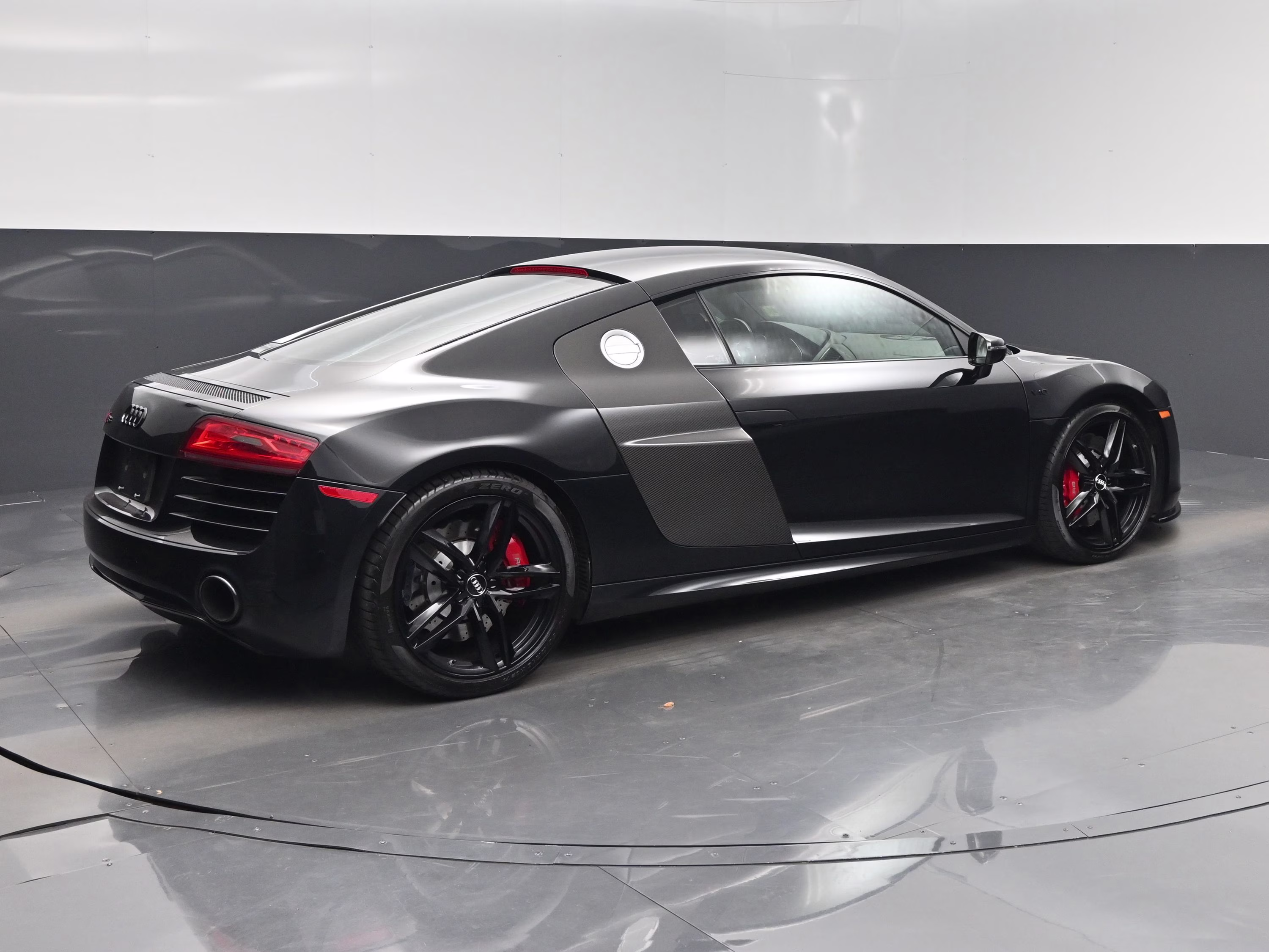 2015 Black Audi R8 5.2 AWD Coupe