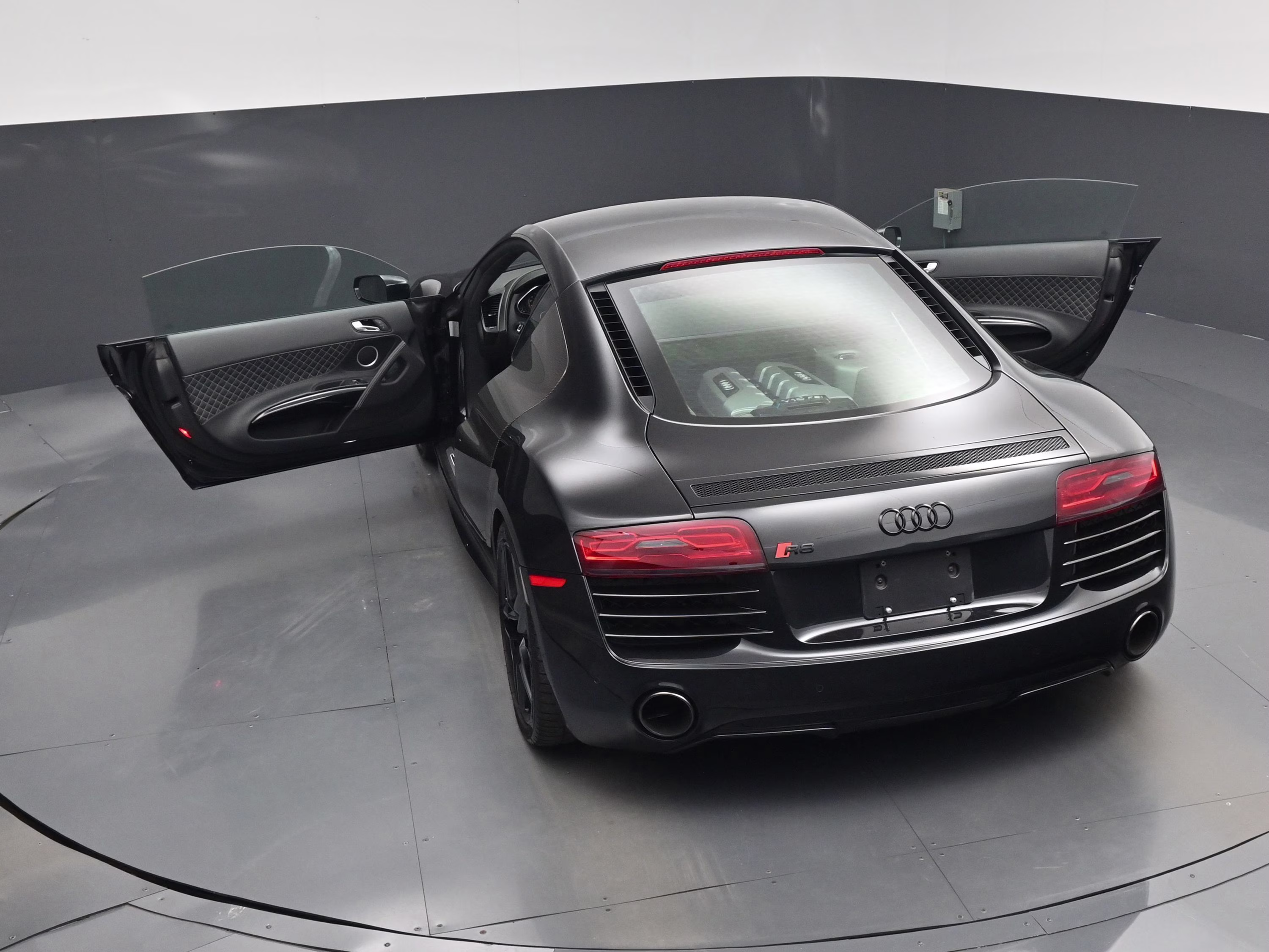 2015 Black Audi R8 5.2 AWD Coupe