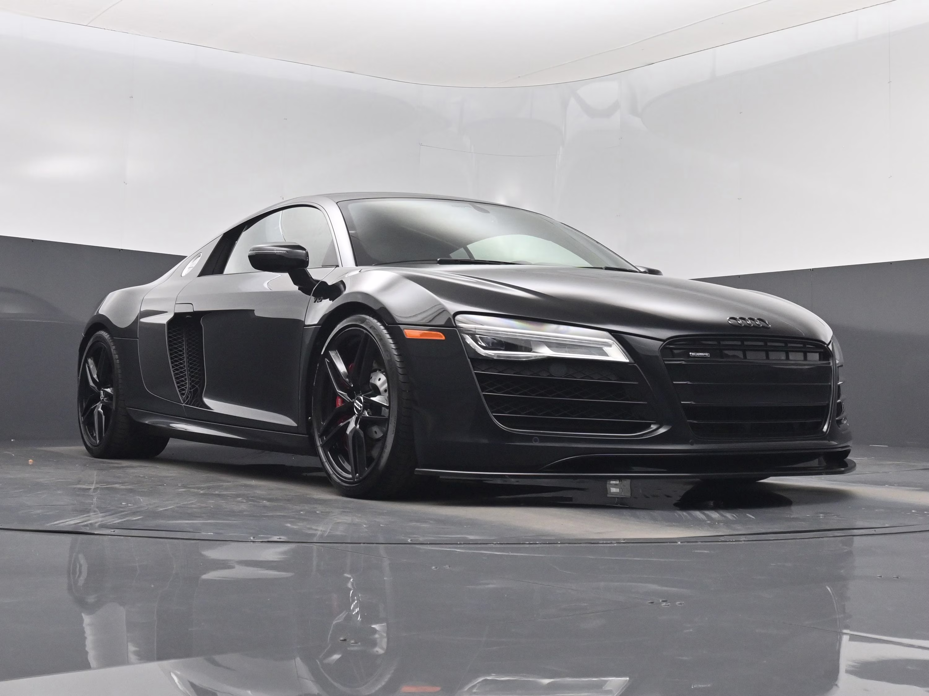2015 Black Audi R8 5.2 AWD Coupe