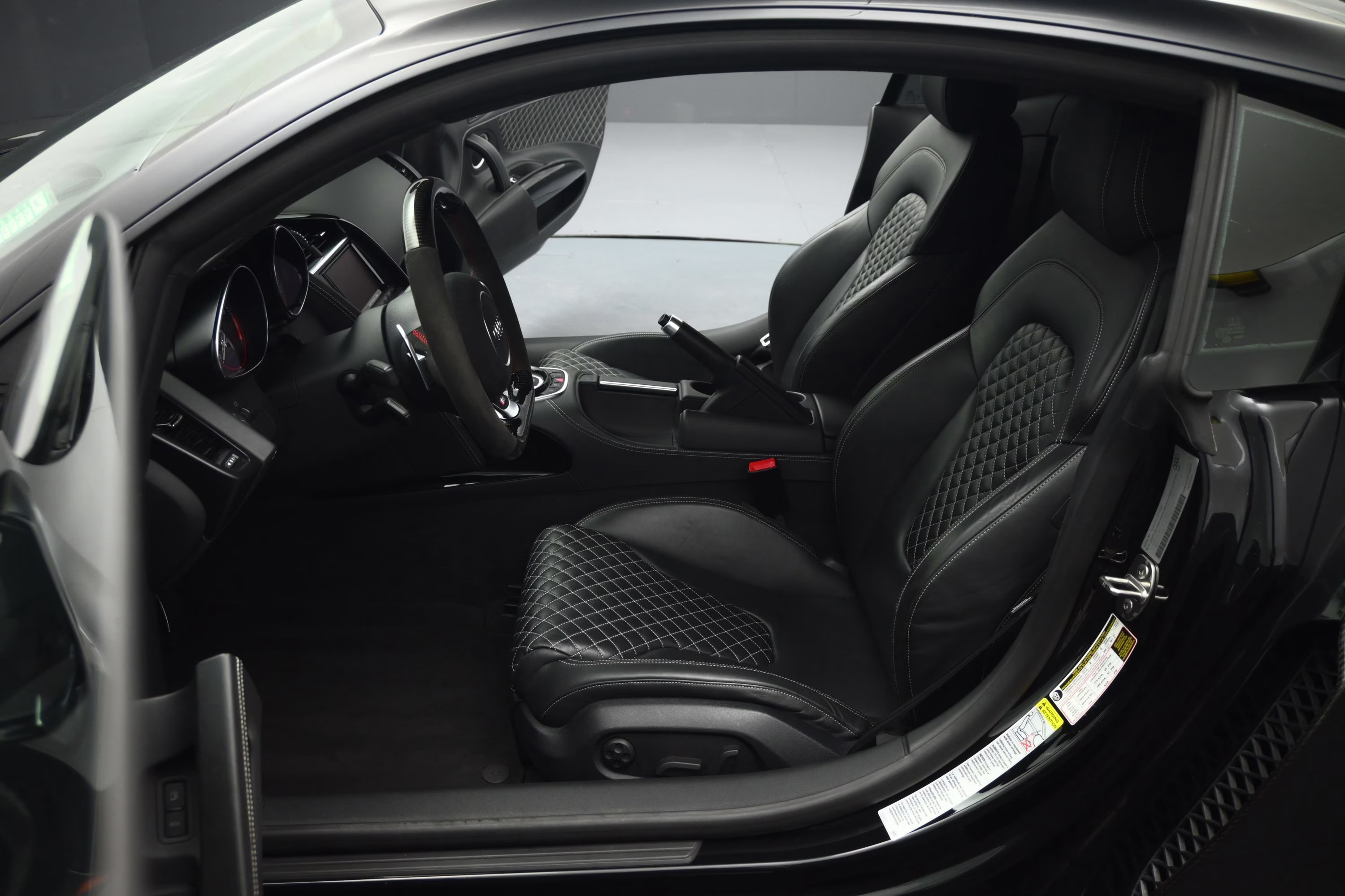 2015 Black Audi R8 5.2 AWD Coupe
