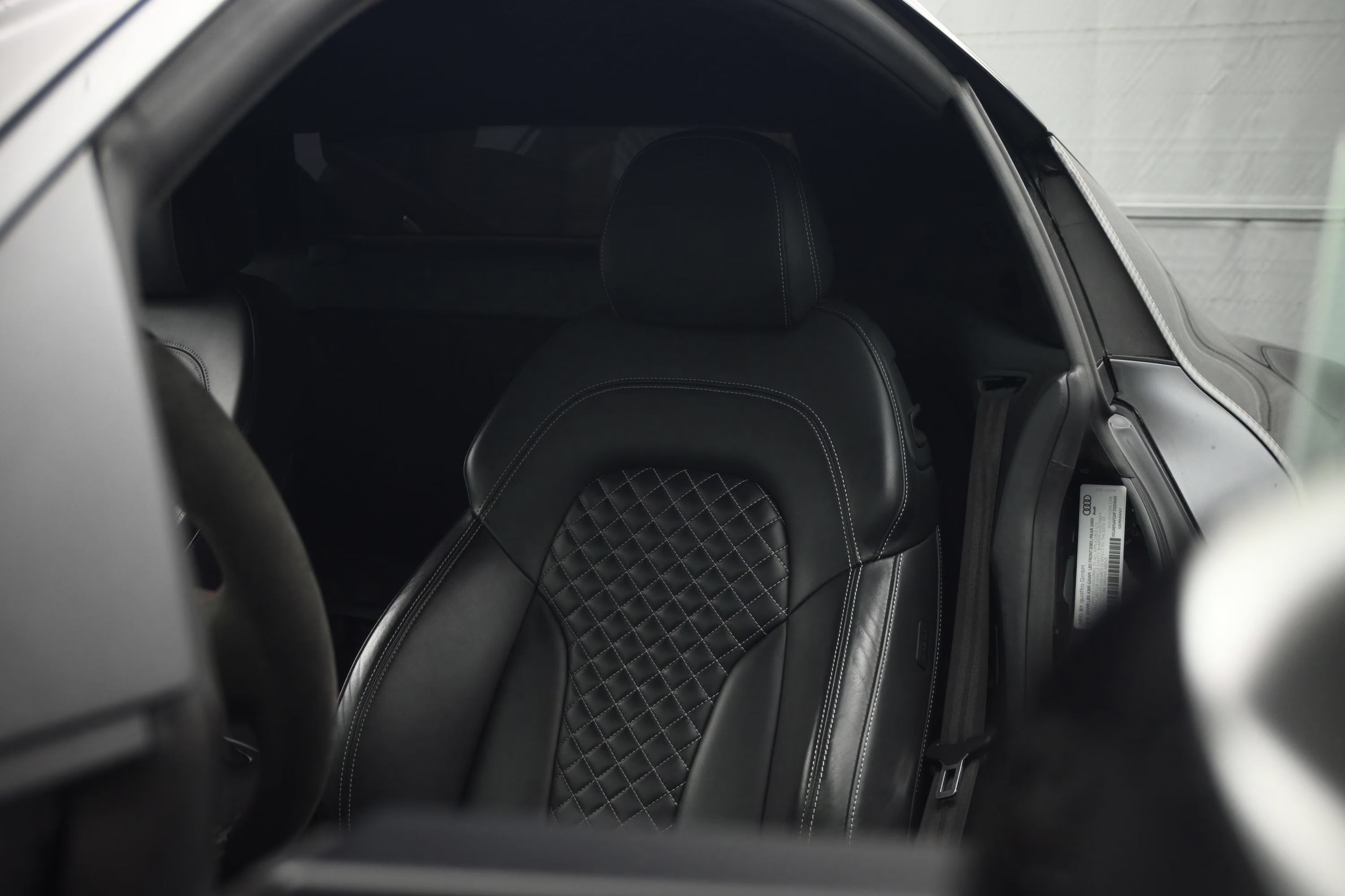 2015 Black Audi R8 5.2 AWD Coupe
