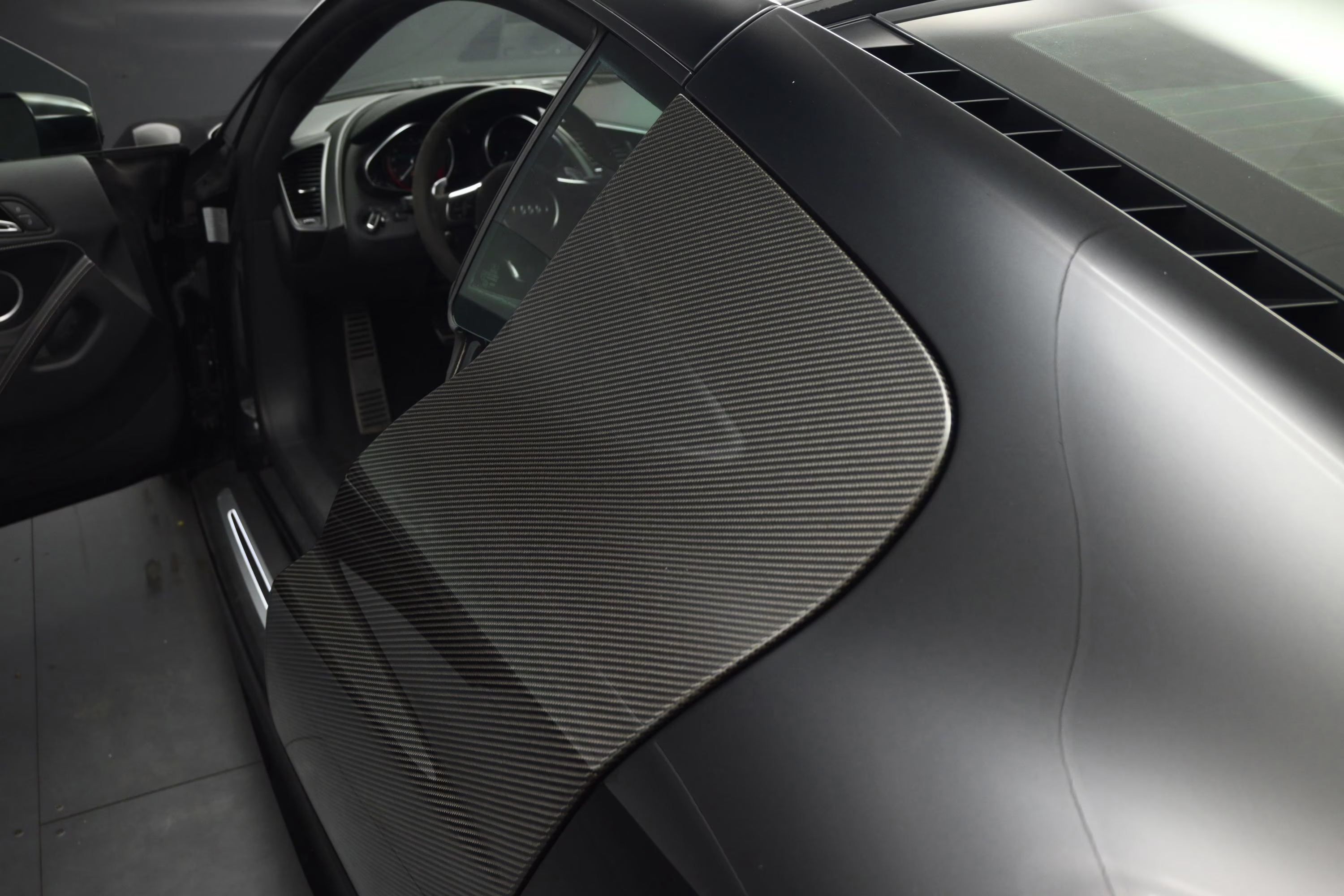 2015 Black Audi R8 5.2 AWD Coupe