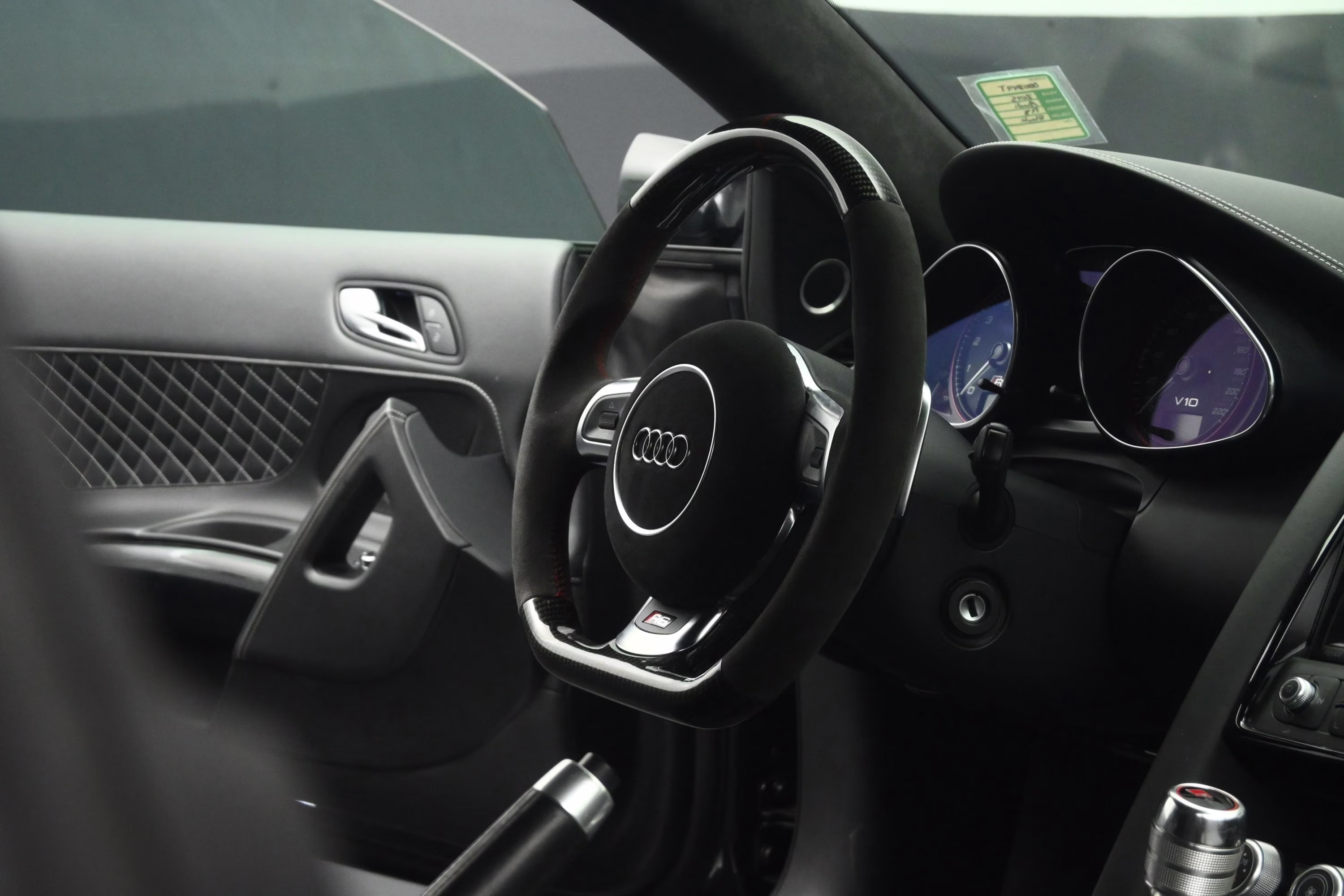 2015 Black Audi R8 5.2 AWD Coupe