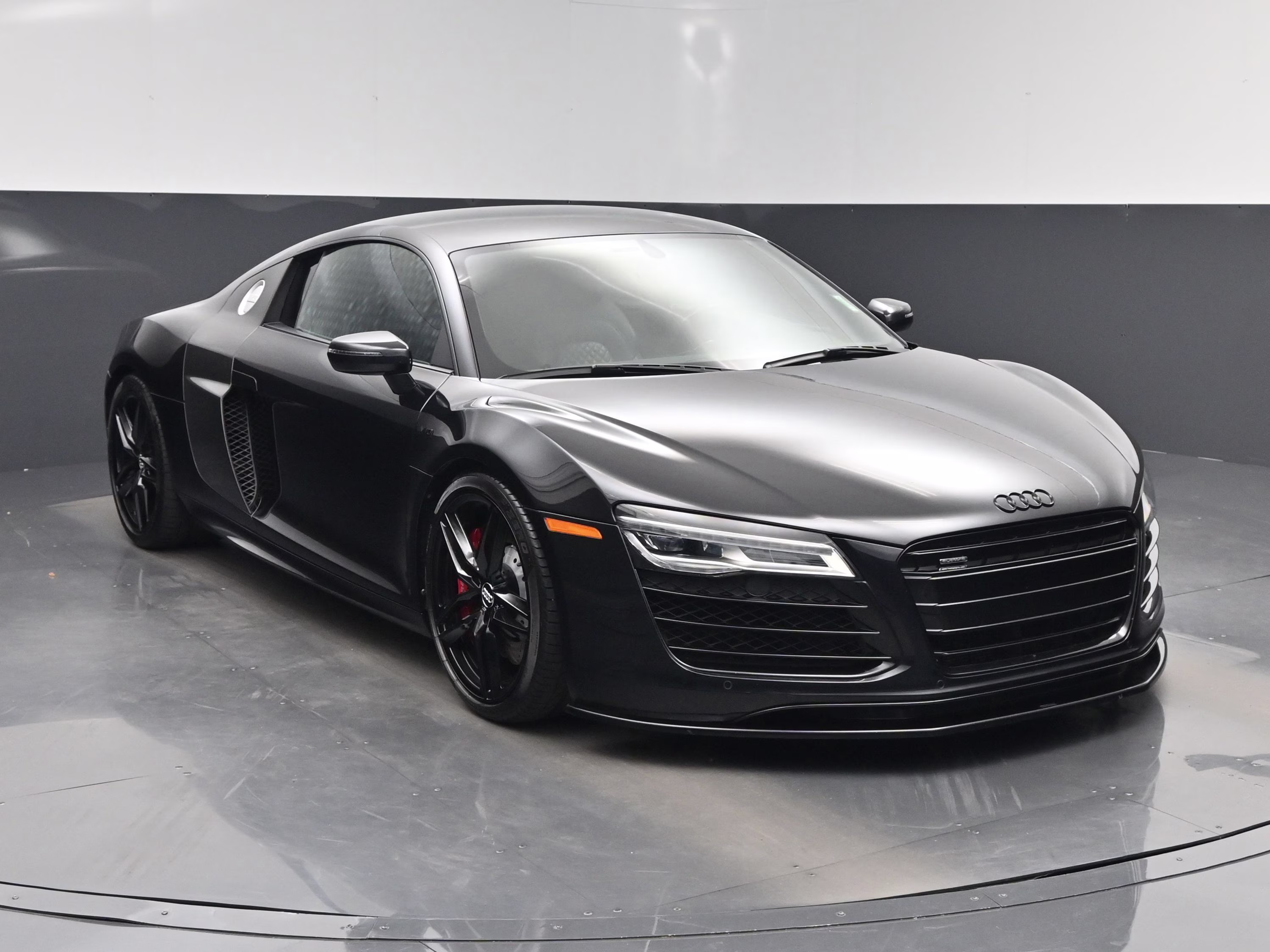 2015 Black Audi R8 5.2 AWD Coupe