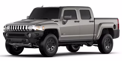 2009 Boulder Gray Metallic HUMMER H3 H3T Alpha Leather 4X4