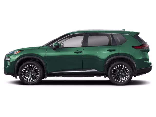 2026 Obsidian Green Nissan Rogue Platinum AWD