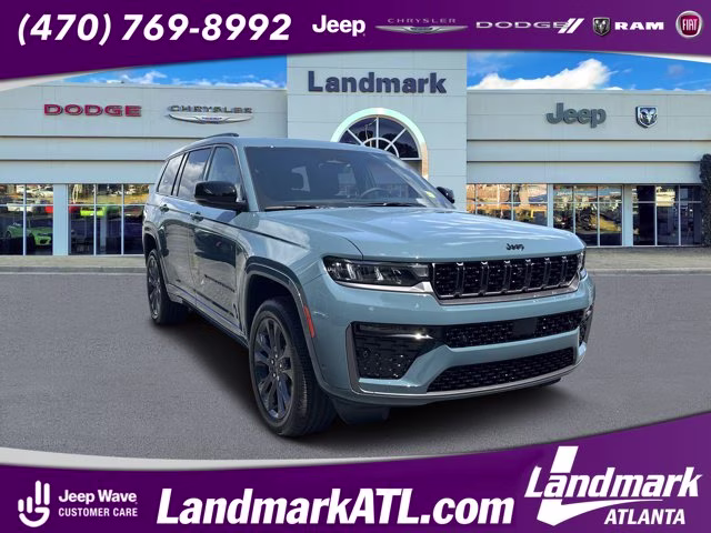 2026 Steel Blue Jeep Grand Cherokee L Limited Reserve 4X4 SUV