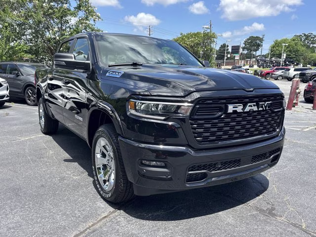 2026 Diamond Black Crystal Pearlcoat Ram 1500 Big Horn 4X4 Truck