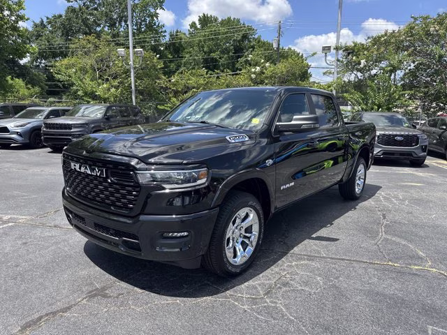 2026 Diamond Black Crystal Pearlcoat Ram 1500 Big Horn 4X4 Truck