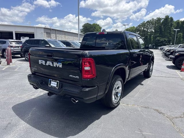 2026 Diamond Black Crystal Pearlcoat Ram 1500 Big Horn 4X4 Truck