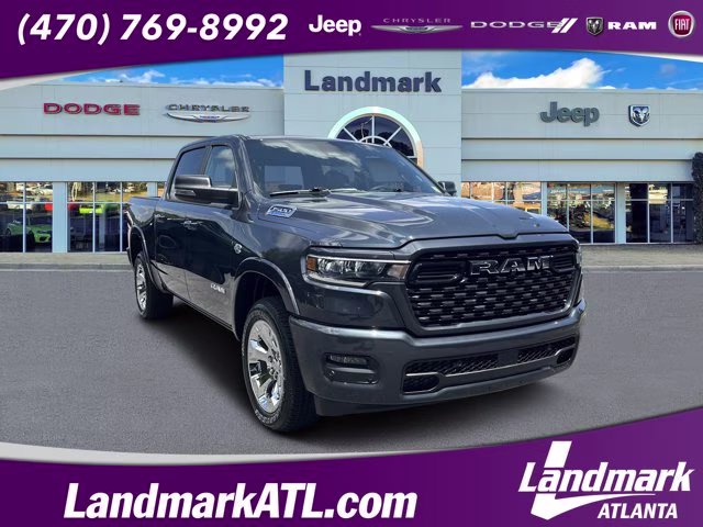 2026 Forged Blue Metallic Ram 1500 Big Horn 4X4 Truck