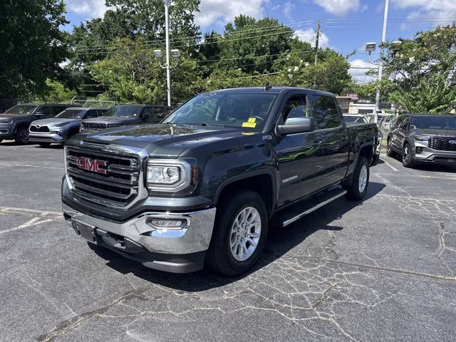 2018 Dark Slate Metallic GMC Sierra 1500 SLE 4X4 Truck