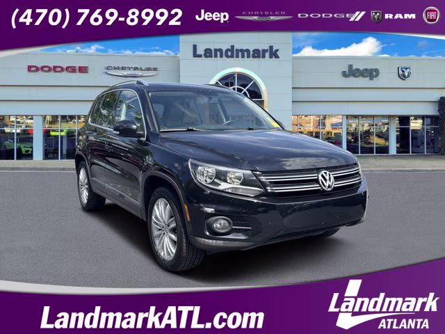 2012 Deep Black Volkswagen Tiguan S FWD SUV