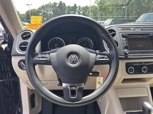 2012 Deep Black Volkswagen Tiguan S FWD SUV