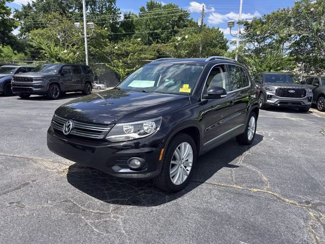 2012 Deep Black Volkswagen Tiguan S FWD SUV