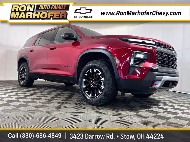 2025 Radiant Red Tintcoat Chevrolet Traverse Z71 AWD SUV