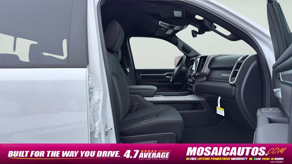 2026 Bright White Clearcoat Ram 1500 Big Horn/Lone Star 4X4 Truck