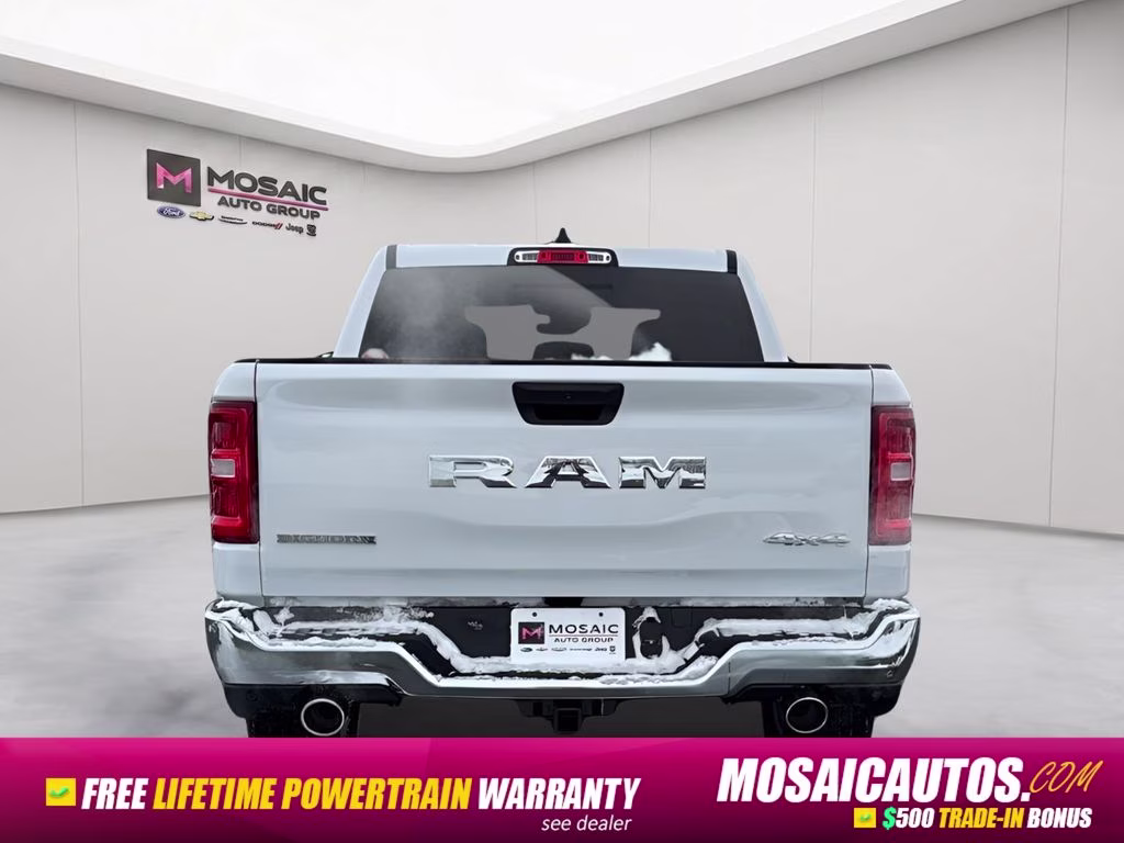 2026 Bright White Clearcoat Ram 1500 Big Horn/Lone Star 4X4 Truck