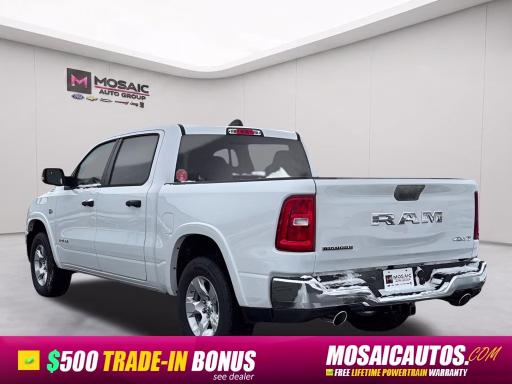 2026 Bright White Clearcoat Ram 1500 Big Horn/Lone Star 4X4 Truck