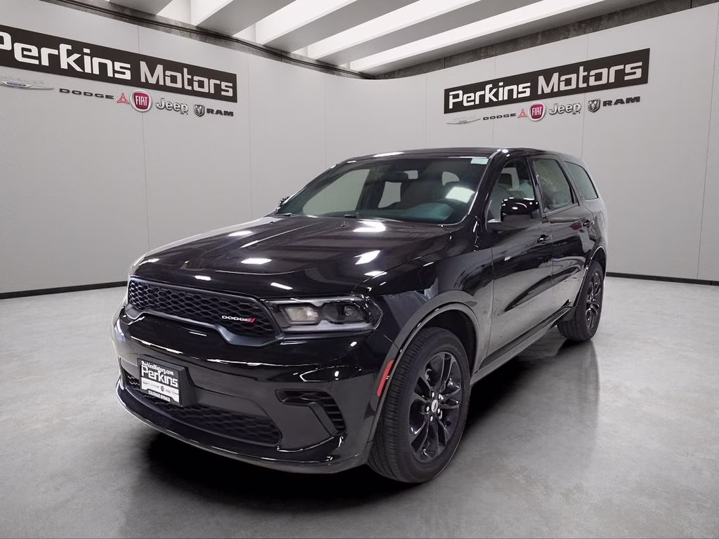 2025 DB Black Crystal Clearcoat Dodge Durango GT AWD SUV