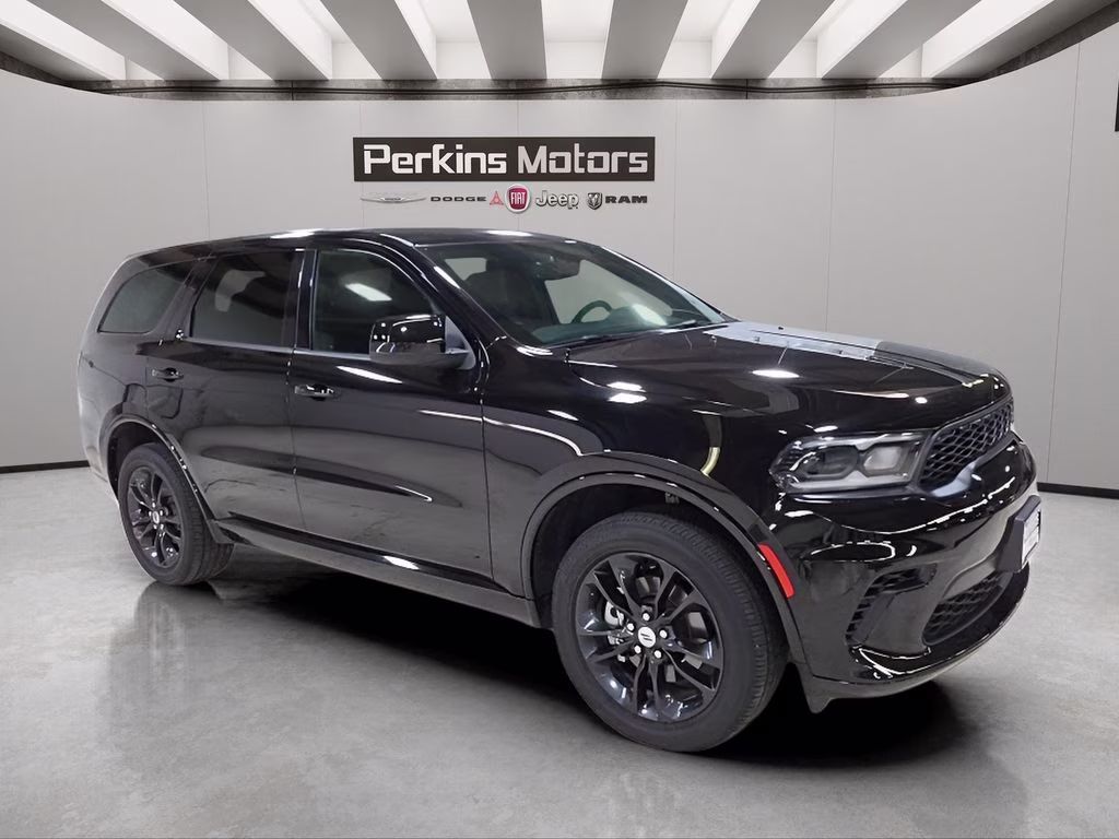 2025 DB Black Crystal Clearcoat Dodge Durango GT AWD SUV