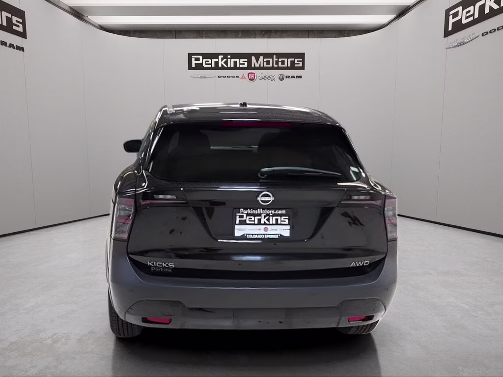 2025 Super Black Nissan Kicks SV AWD SUV
