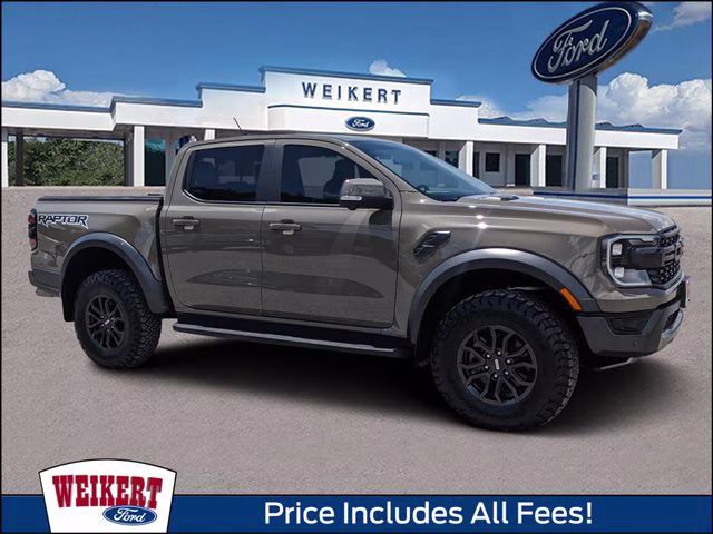 2025 Marsh Gray Ford Ranger Raptor 4X4 Truck
