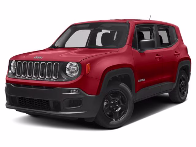 2018 Colorado Red Jeep Renegade Latitude FWD SUV