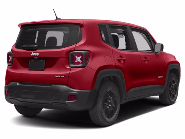 2018 Colorado Red Jeep Renegade Latitude FWD SUV