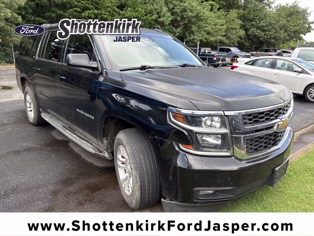 2015 Black Chevrolet Suburban LT 4X4 SUV