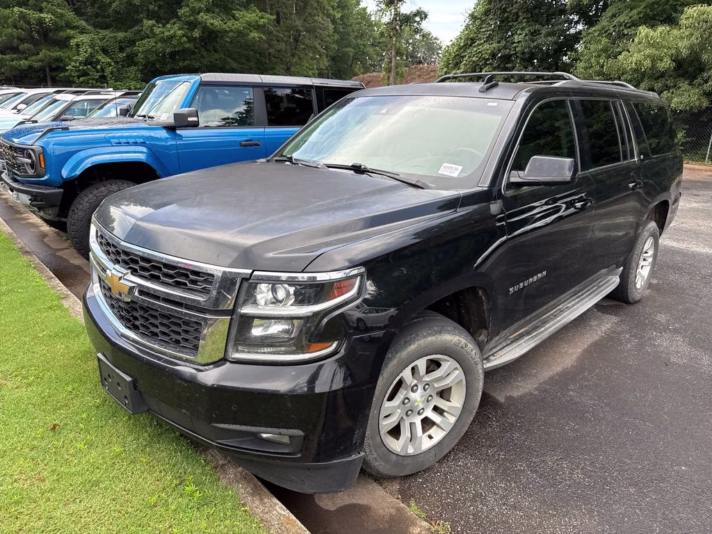 2015 Black Chevrolet Suburban LT 4X4 SUV