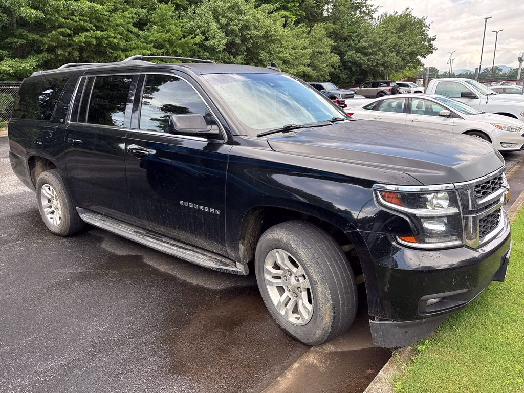 2015 Black Chevrolet Suburban LT 4X4 SUV