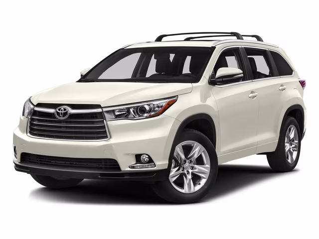 2016 Blizzard Pearl Toyota Highlander Limited Platinum V6 AWD SUV