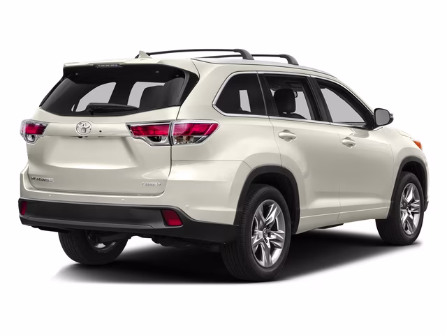 2016 Blizzard Pearl Toyota Highlander Limited Platinum V6 AWD SUV